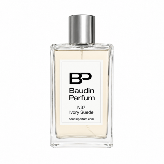 BAUDIN 37 IVORY SUEDE EDP